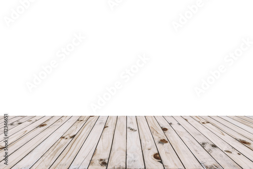 Wood floor texture on white background.