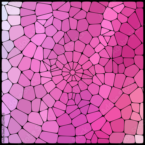 abstract background consisting of pink geometrical shapes 
