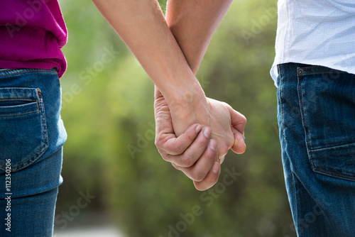 Couple Holding Hands