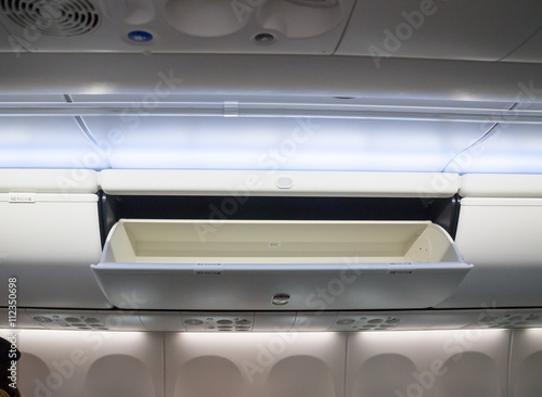 Airplane cabin interior useful box