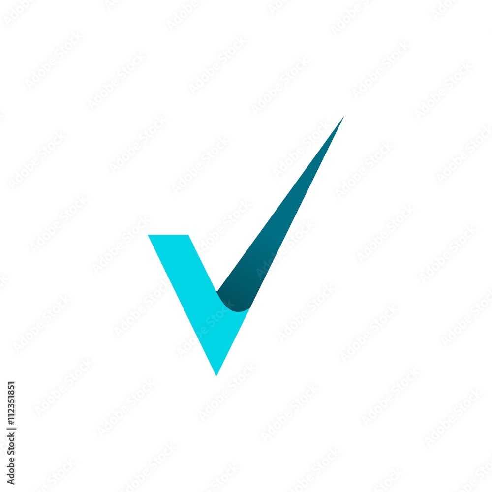 V initial logo
V initial logo