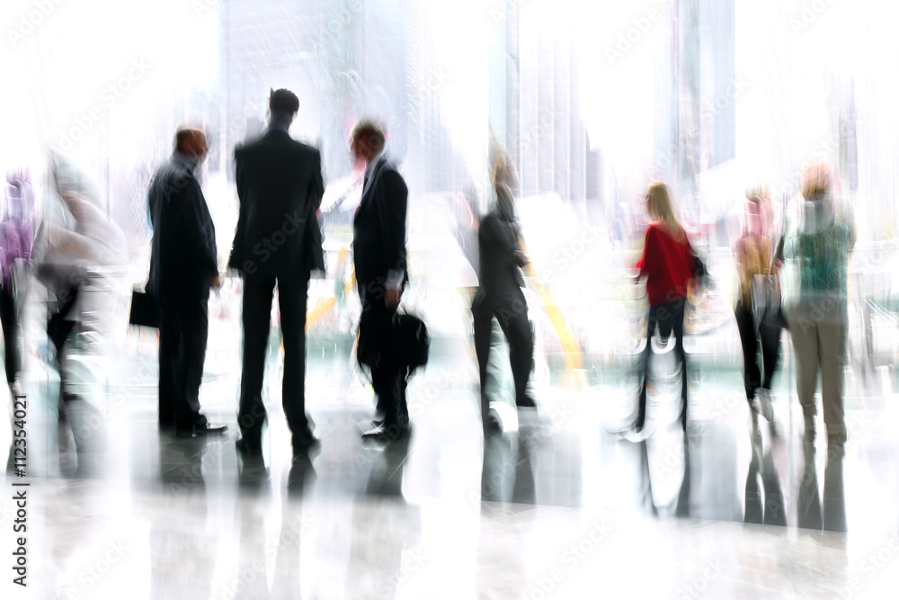 group of people in the lobby business center group of people in the lobby business center