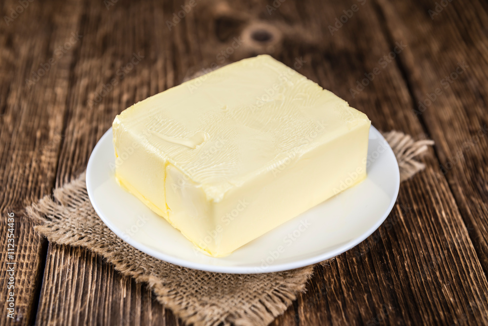 Portion of Butter (selective focus)