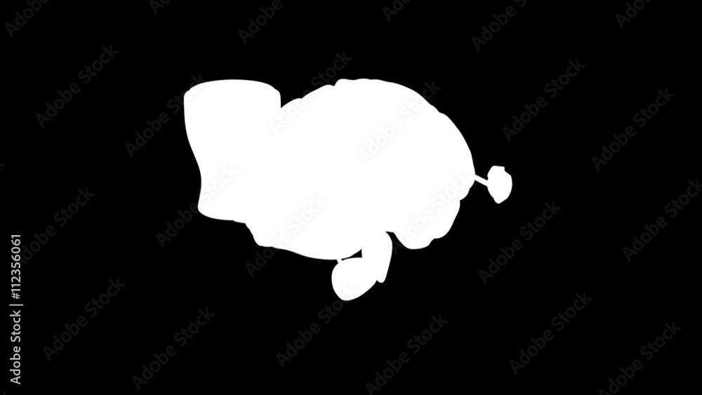 Brain - computer animation