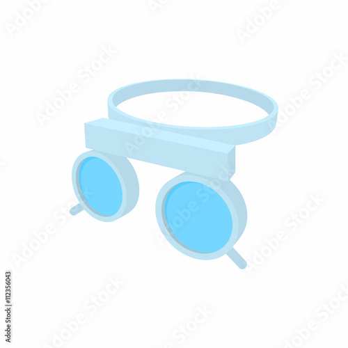 Trial frame for checking patient vision icon