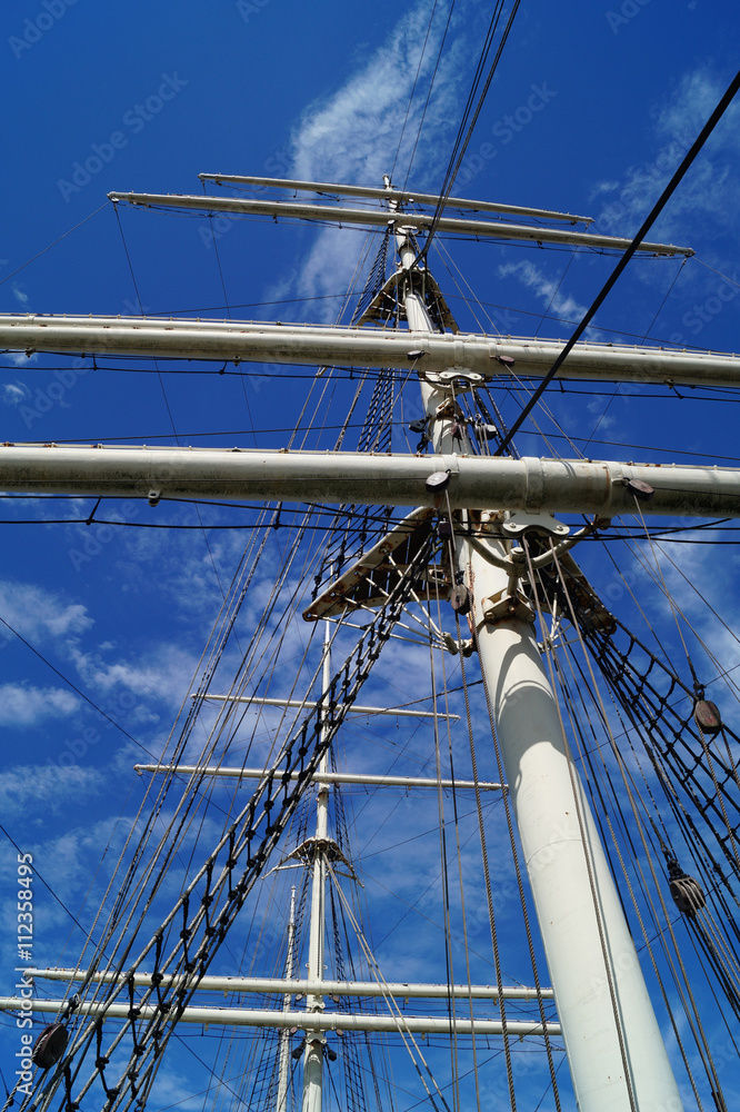 Obraz premium Segelmast