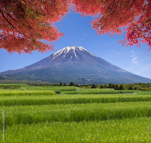 Magic landscape of view on summer mountain with nice color