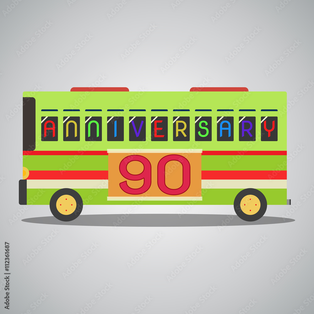 School Bus Anniversary 90 Years
