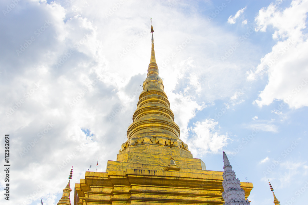 Fototapeta premium Wat Phra That Chae Haeng, Nan province, Thailand