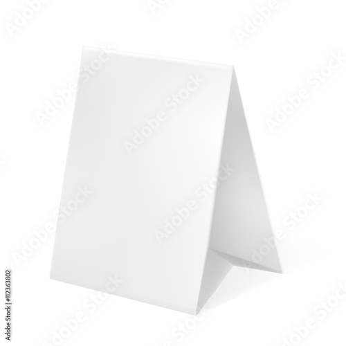 VECTOR ADS: White gray POS POI Outdoor 3D Marketing/Advertising on Isolated white background. Mock-up template ready for design.