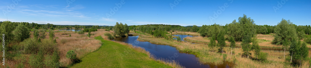 Panorama Vogelparadies Weidmooser Moor Panorama Vogelparadies Weidmooser Moor