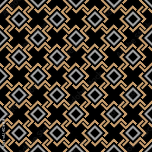Ethnic seamless geometric pattern in Celtic style