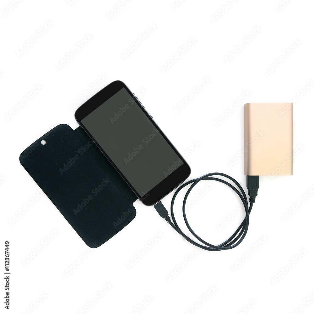 Mobile phone and power bank Mobile phone and power bank