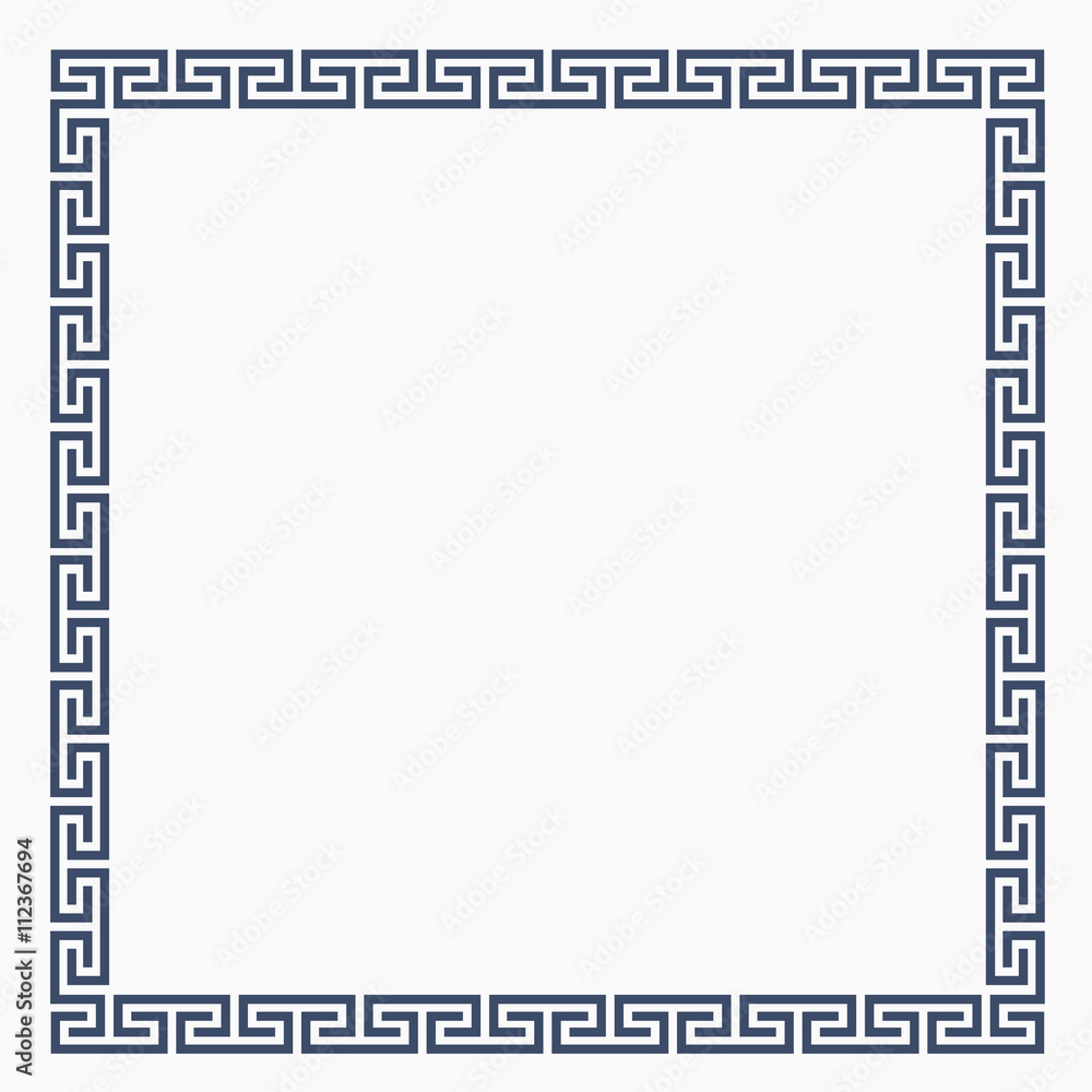 Greeke decorative frame for design Greeke decorative frame for design
