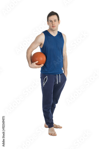 Studio photo of young man