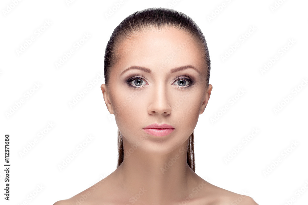 Obraz premium the woman's face with makeup