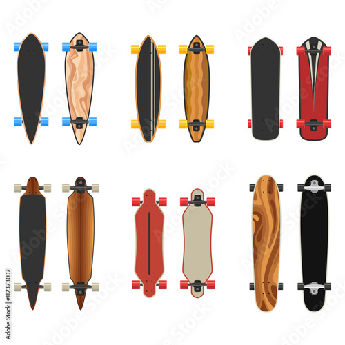 Longboards set two sides