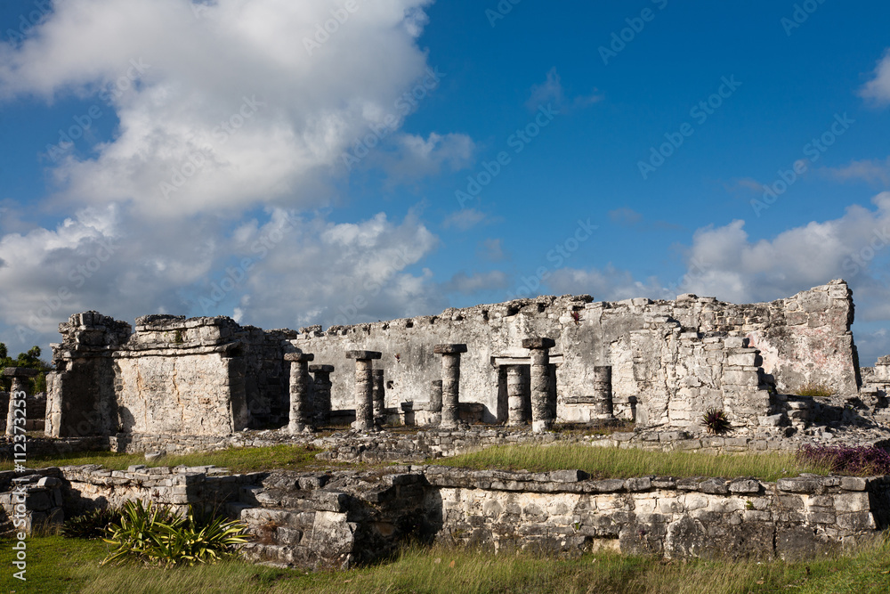 Tulum, old ruins in Mexico