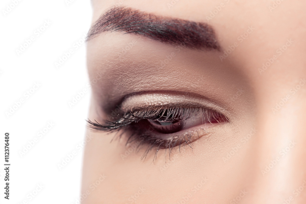 Naklejka premium beautiful woman eye