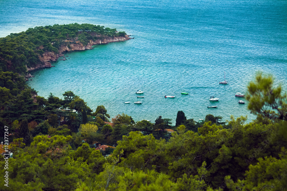 Fototapeta premium Rocky cape. Turkey