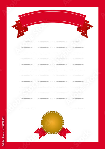 Certificate template