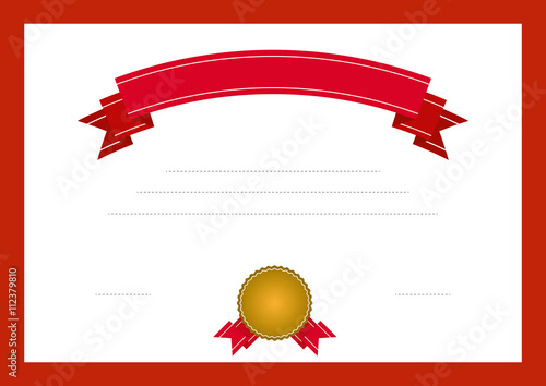 Certificate template