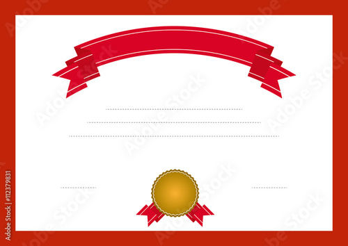 Certificate template