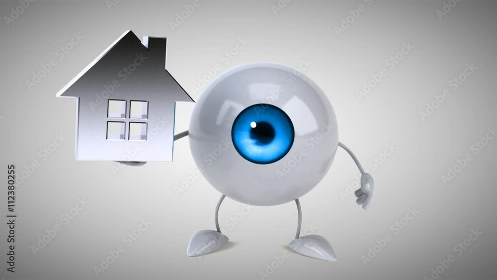 Fun eye - Computer animation Fun eye - Computer animation