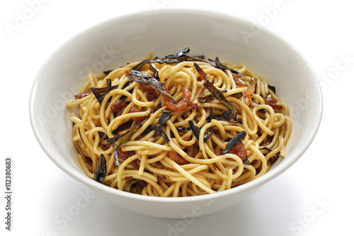 Εκτύπωση καμβά scallion oil noodles, Shanghai food