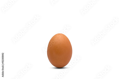 Egg. Isolated on white background