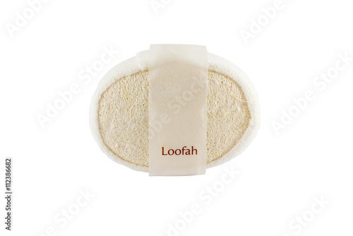 Obraz na płótnie Loofah isolated on white