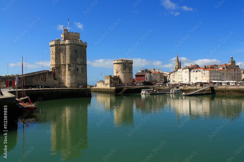Fototapeta premium Vieux port de La Rochelle, France