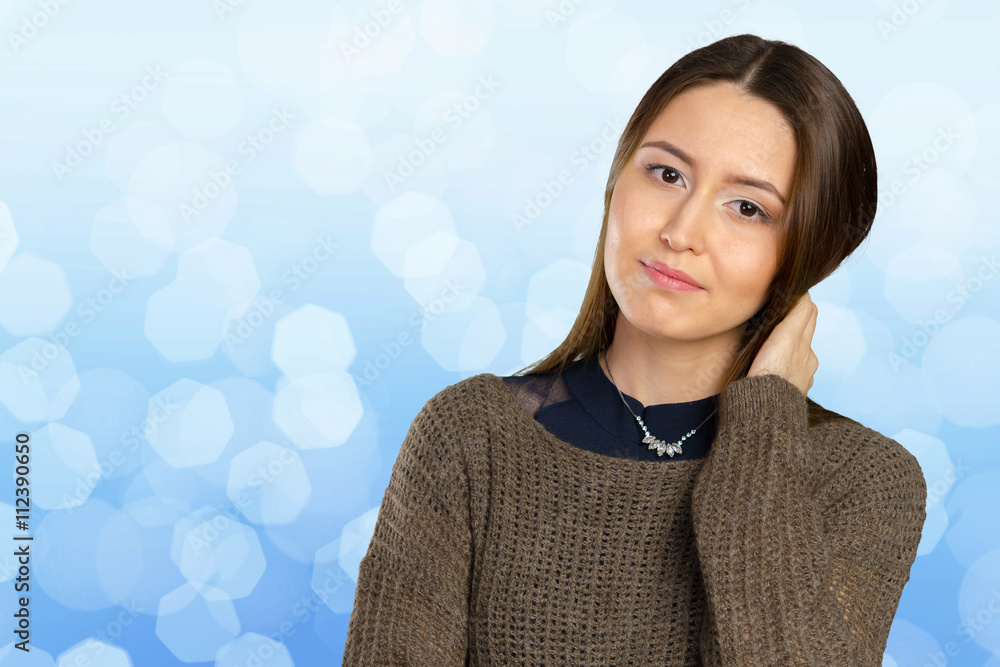 Young woman portrait Young woman portrait