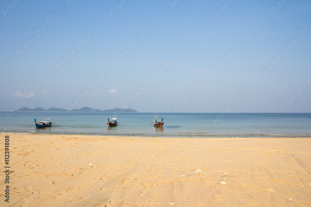 Obraz premium Beautiful Tropical Sand Beach