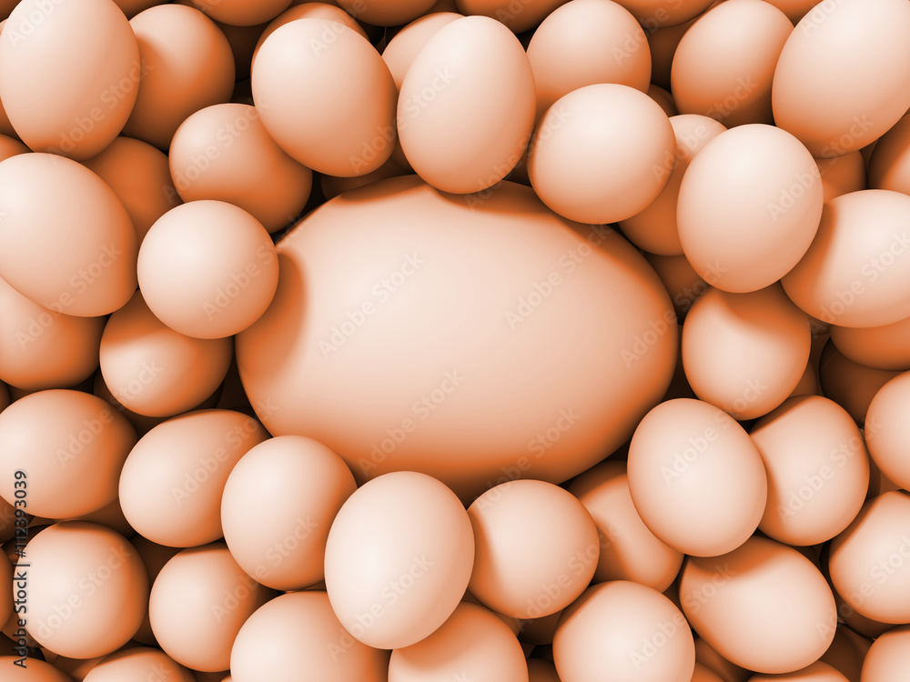 decorative brown eggs in two sizes decorative brown eggs in two sizes