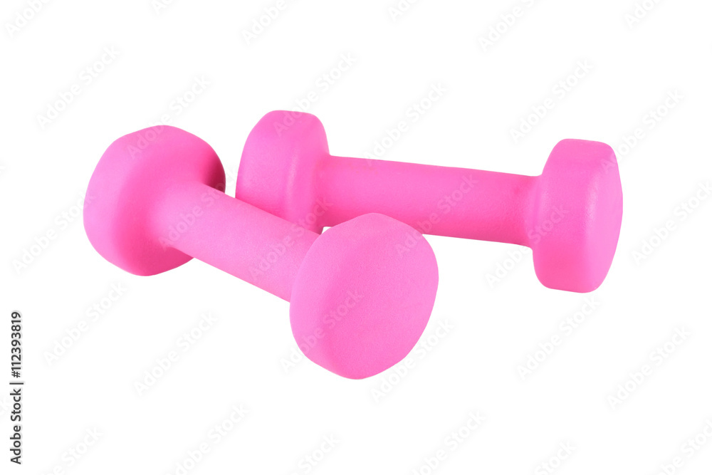 pink dumbbell pink dumbbell