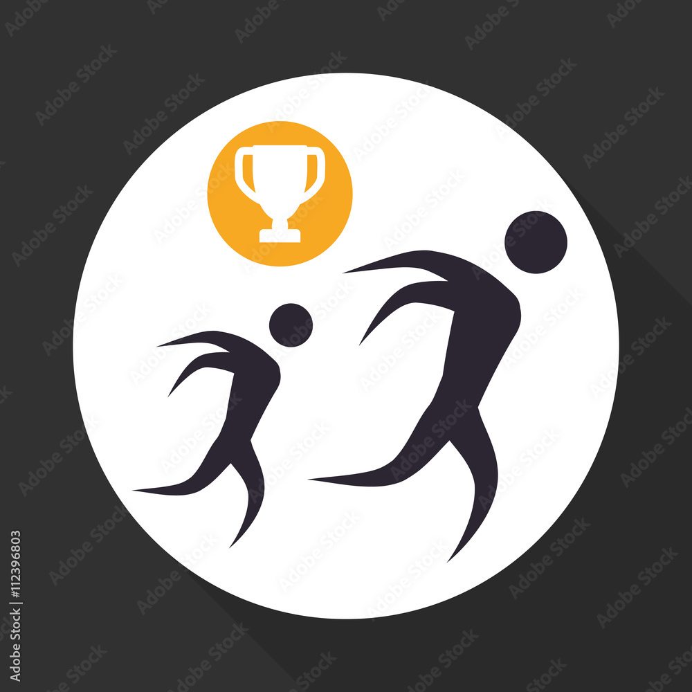 Obraz premium Healthy lifestyle design. bodycare icon. Isolated illustration