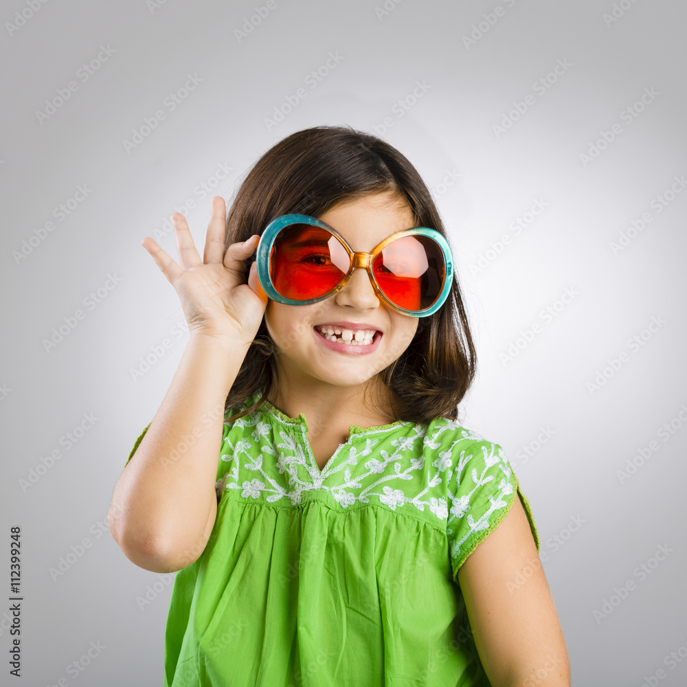 Child funny portrait Child funny portrait