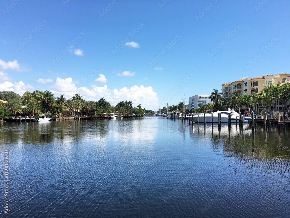 Fototapeta premium fort Lauderdale landscapes, las olas