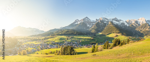Alpine village Maria Alm, Salzburger Land, Austria