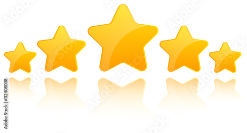 Fünf Sterne Bewertung