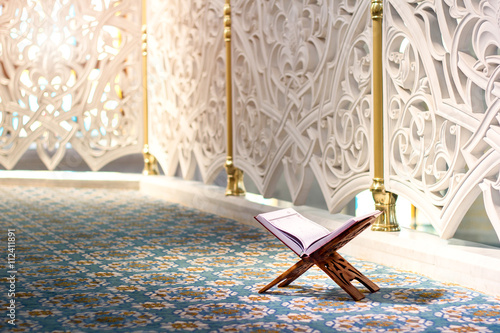 Quran - holy book in the mosque

