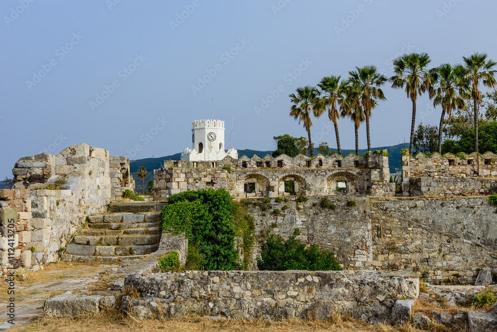 Neratzia fortress, Kos island, Dodecanese, Greece.