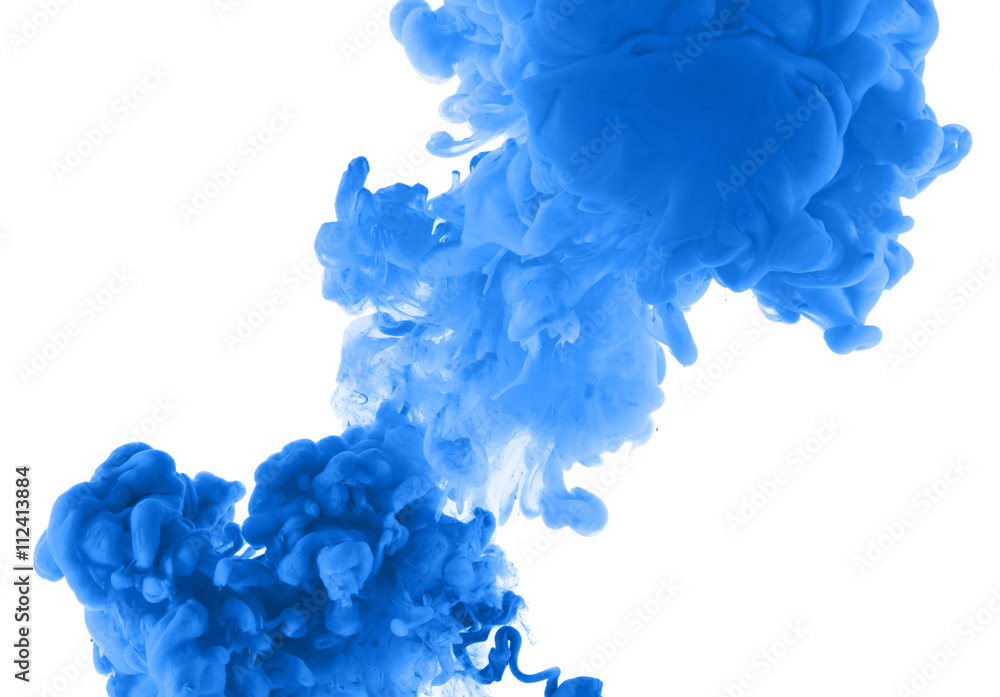 Obraz premium Acrylic colors in water. Abstract background.