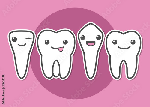 Tooth types illustration