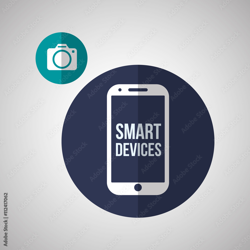Smart device design. Gadget icon. Isolated illustration , vector Smart device design. Gadget icon. Isolated illustration , vector