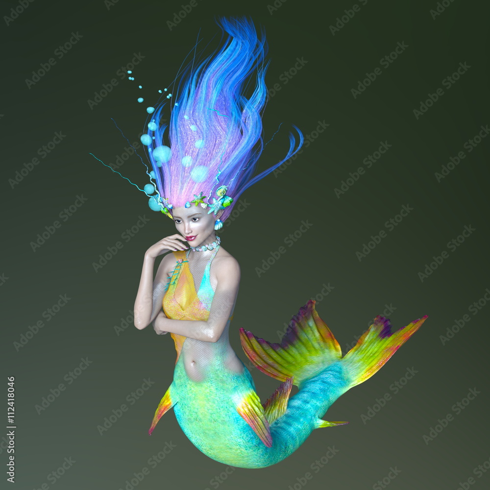 Fototapeta premium 人魚
