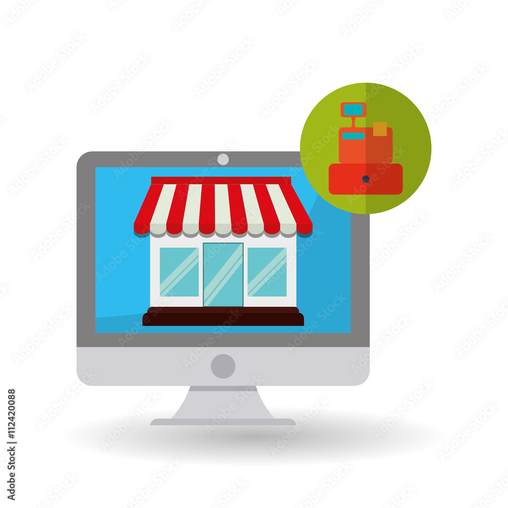 Social Advertising design. Media icon. White background , vector Social Advertising design. Media icon. White background , vector