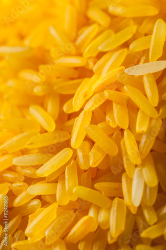 Raw Organic Yellow Saffron Rice