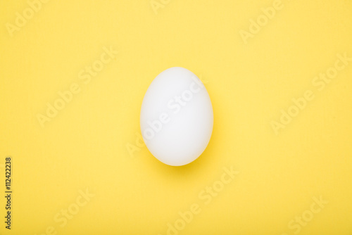 egg with yellow background